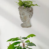Small Woman Head Wall Planter