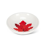 Small Dish with Maple Leaf