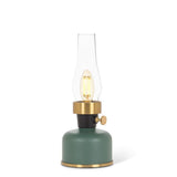 Small Lantern LED Lamp w/Chimney