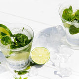 Tumbler Glass with Cutting