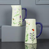Floral Jug with Bee