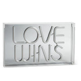 LOVE WINS Neon LED Sign