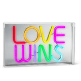 LOVE WINS Neon LED Sign