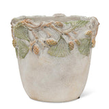 Pinecone Rim Planter