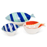 Small Striped Fish Bowl