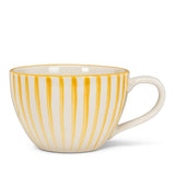 Striped Latte Mug