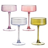 Tight Optic Cocktail Coupe with Lustre