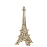 Glitter Eiffel Tower Ornament