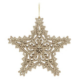 Glitter Star Ornament
