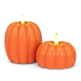 Pumpkin LED Candle