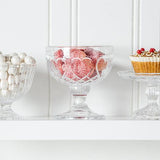 Heart Emboss Pedestal Small Bowl