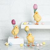 Standing Chick with Tulip