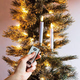 LED Tree Candles with Remote | Set of 10