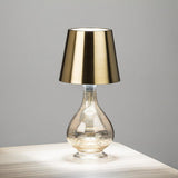 Gold Classic Shade LED Bottle Stopper Light