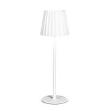 Fluted Shade LED Table Lamp