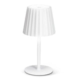 Fluted Shade LED Table Lamp