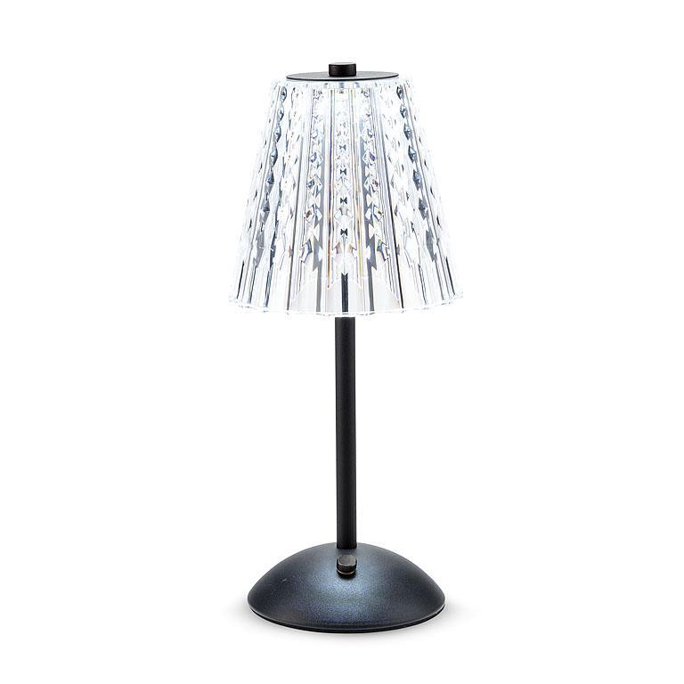 Crystal Shade LED Table Light
