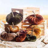 Large Velvet Pumpkin
