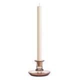 Delia Glass Taper Candle Holder | Champagne
