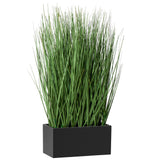 Onion Grass Artificial Faux Potted 18h" Plant