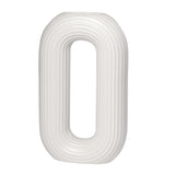 Circa Ceramic Oval Ring Vase
