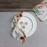 Flower & Bee Napkin Ring | Set Of 4