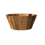 Acacia Wood Beehive Salad Bowl