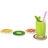 Fruity Coasters - set of 4