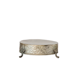 Decorative Embossed Metal Foot