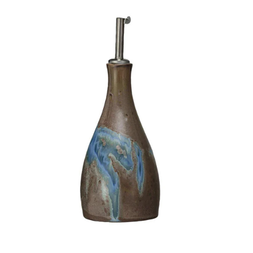 Stoneware Oil Cruet