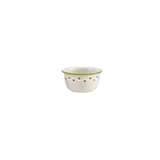Hand-Painted Stoneware Bowl with Design