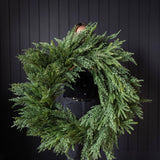 Norfolk & Cypress Mixed Real Touch Wreath