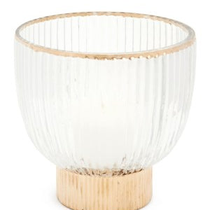 Ribbed Vase