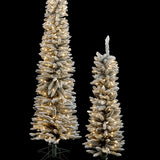 Slim Flocked Tree