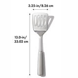 SteeL® Slotted Cooking Turner