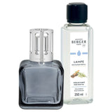 Glaçon Grey Lamp Gift Set with Pure White Tea
