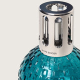 Disco Teal Fragrance Lamp Gift Set with Ocean Breeze
