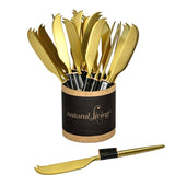 Gold Appetizer Knives