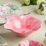 Wildflower Melamine 3-D Floral Deep Bowl