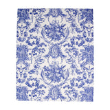 Romantic Toile Blue Guest Towel Napkins