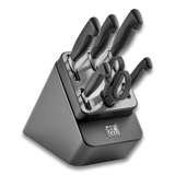 7 Piece, Knife block set - Anthracite