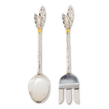 Olive & Leaf Salad Server