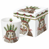 Owl Mug In Gift Box