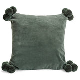 Pompoms Velvet Cushion