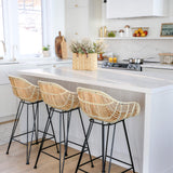 Large Rattan Pendant Light