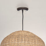 Large Rattan Pendant Light