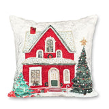 Holiday House Pillow