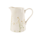 Embossed Floral Pitcher