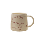 Holiday Stoneware Mugs