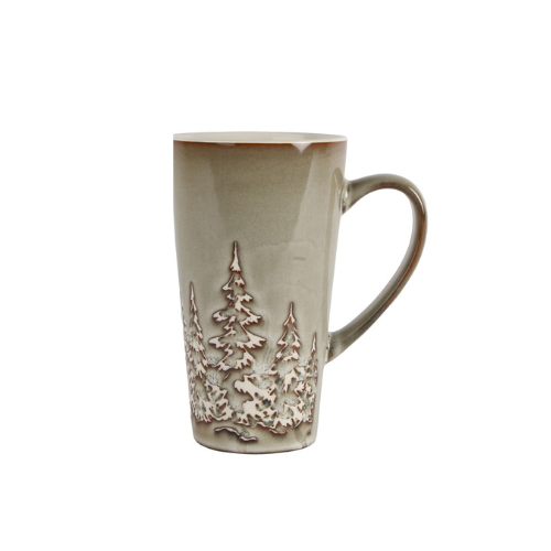Winter Tree Reactive Tall Mug